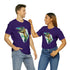 Stained Glass Velociraptor - Short Sleeve Tee